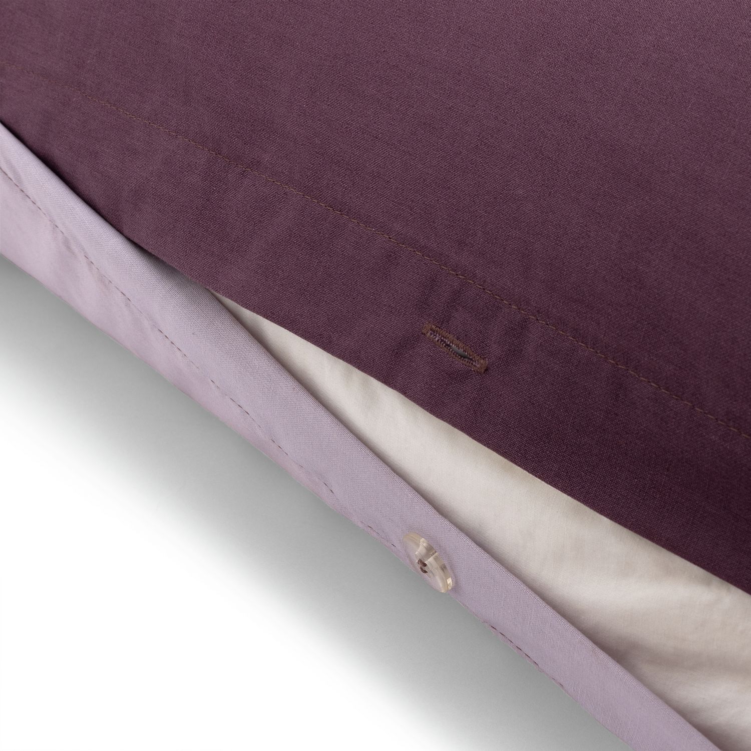 Habitat polycotton purple reversible bedding set double, UK version