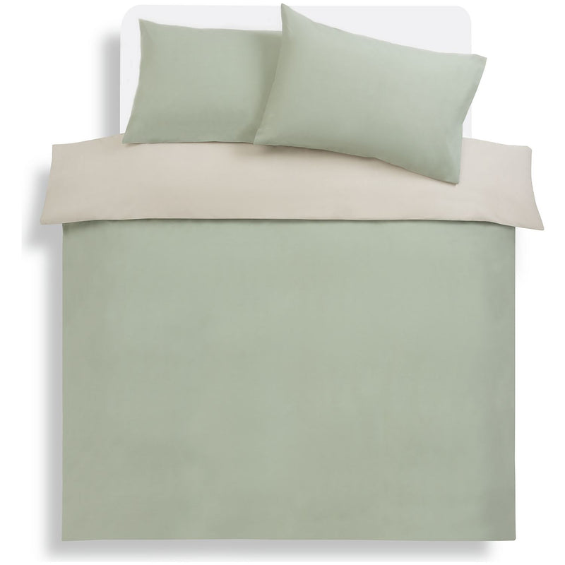 Habitat green reversible bedding set king size, UK version