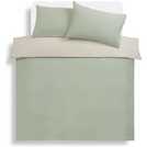 Habitat green reversible bedding set king size, UK version