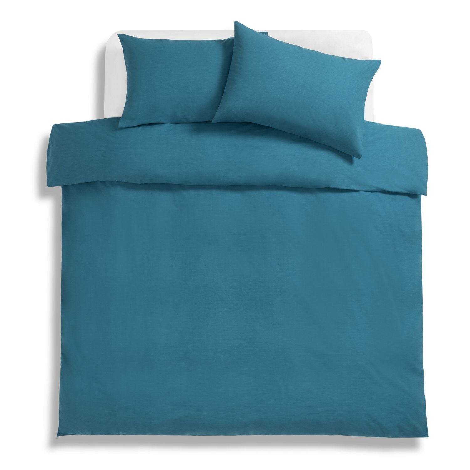 Habitat petrol blue bedding set king size, UK version