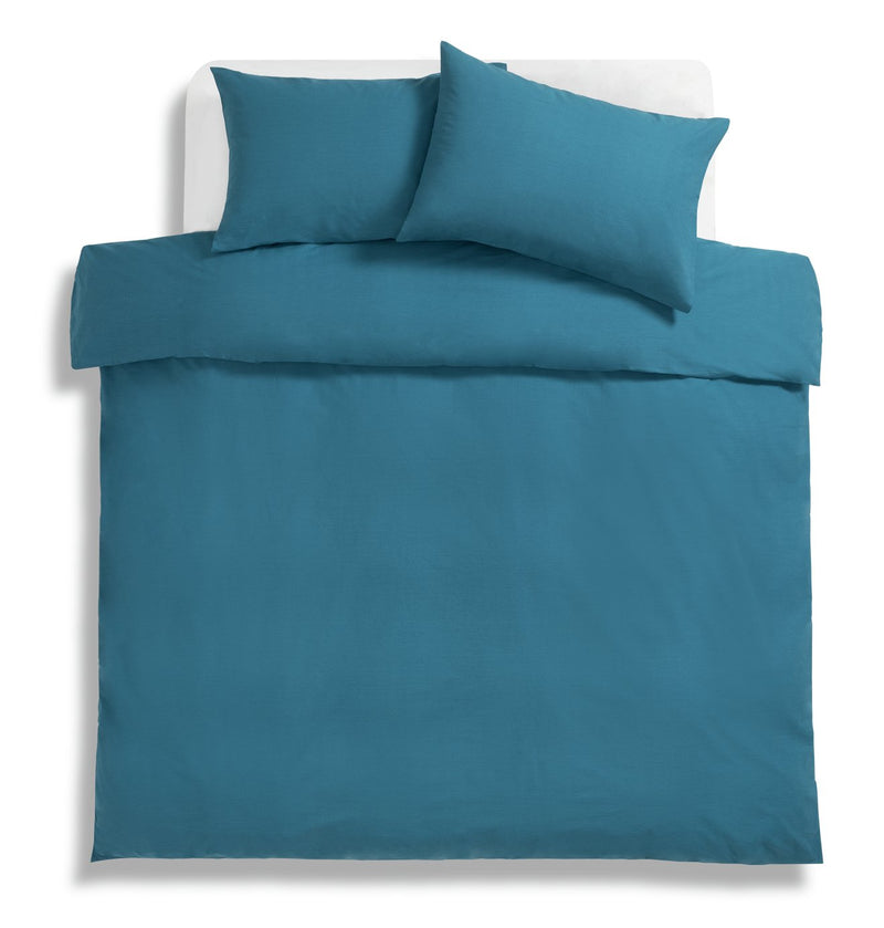 Habitat petrol blue bedding set king size, UK version