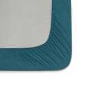 Habitat petrol blue fitted sheet double, UK version