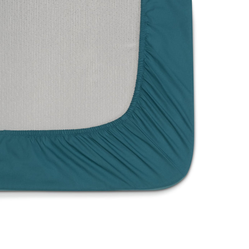 Habitat petrol blue fitted sheet double, UK version