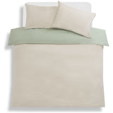 Habitat green reversible duvet cover set for double bed, UK version