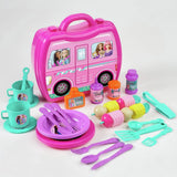 Barbie glamping kitchen compact carry case - British product
