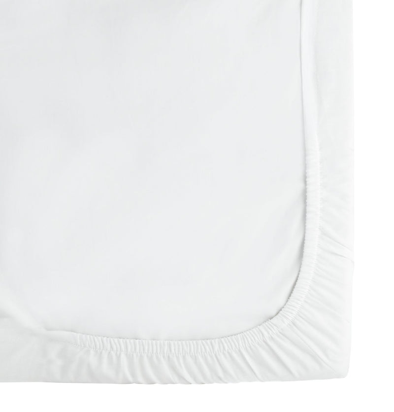 Habitat plain white toddler fitted sheet 140x70cm, UK version