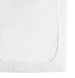 Habitat plain white toddler fitted sheet 140x70cm, UK version