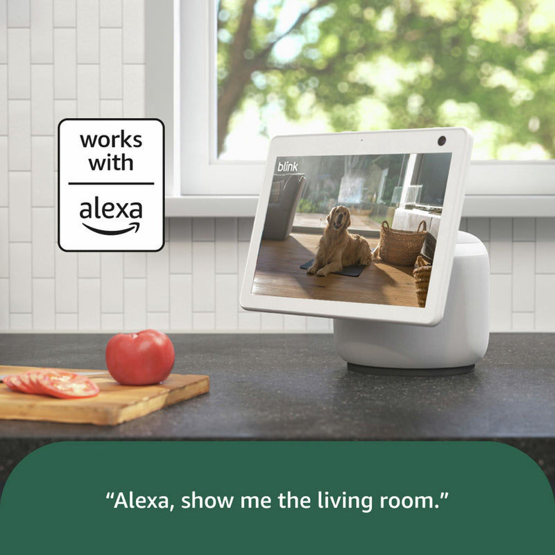 Blink Mini Pan Tilt Indoor Security Camera - British product