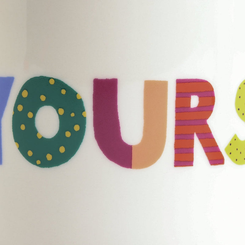 Habitat multicolour porcelain mugs set of 2, UK version