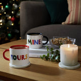 Habitat multicolour porcelain mugs set of 2, UK version