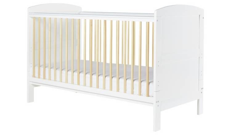 Ickle Bubba Coleby Scandi Cot Bed - White GOODS Argos