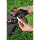 Gardena AquaZoom Compact Sprinkler and Waterstop garden sprinkler 0.31kg, UK version