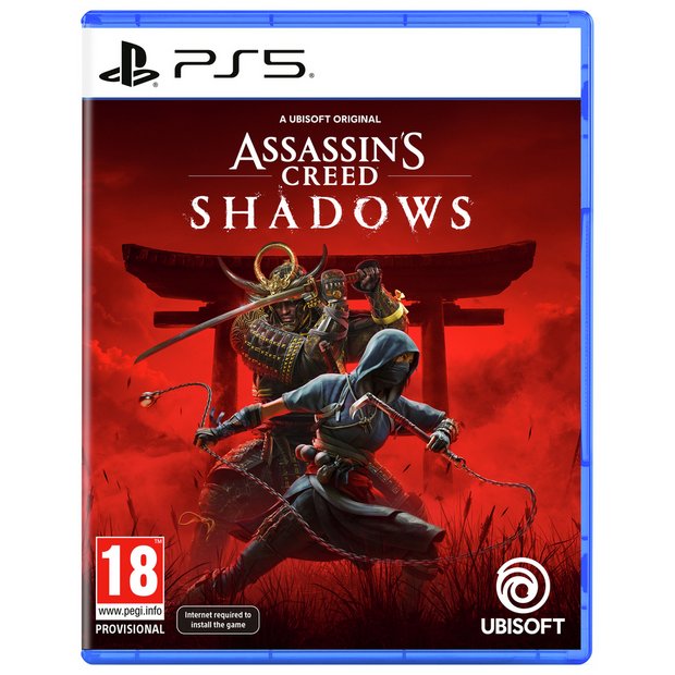 Assassin's Creed Shadows PS5 video game - British product