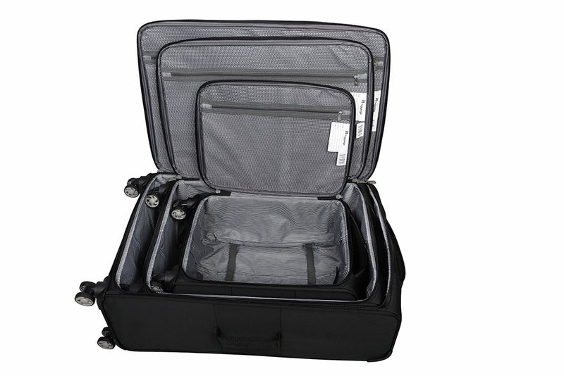 IT Luggage 8 wheel soft cabin suitcase 30 litre, UK version