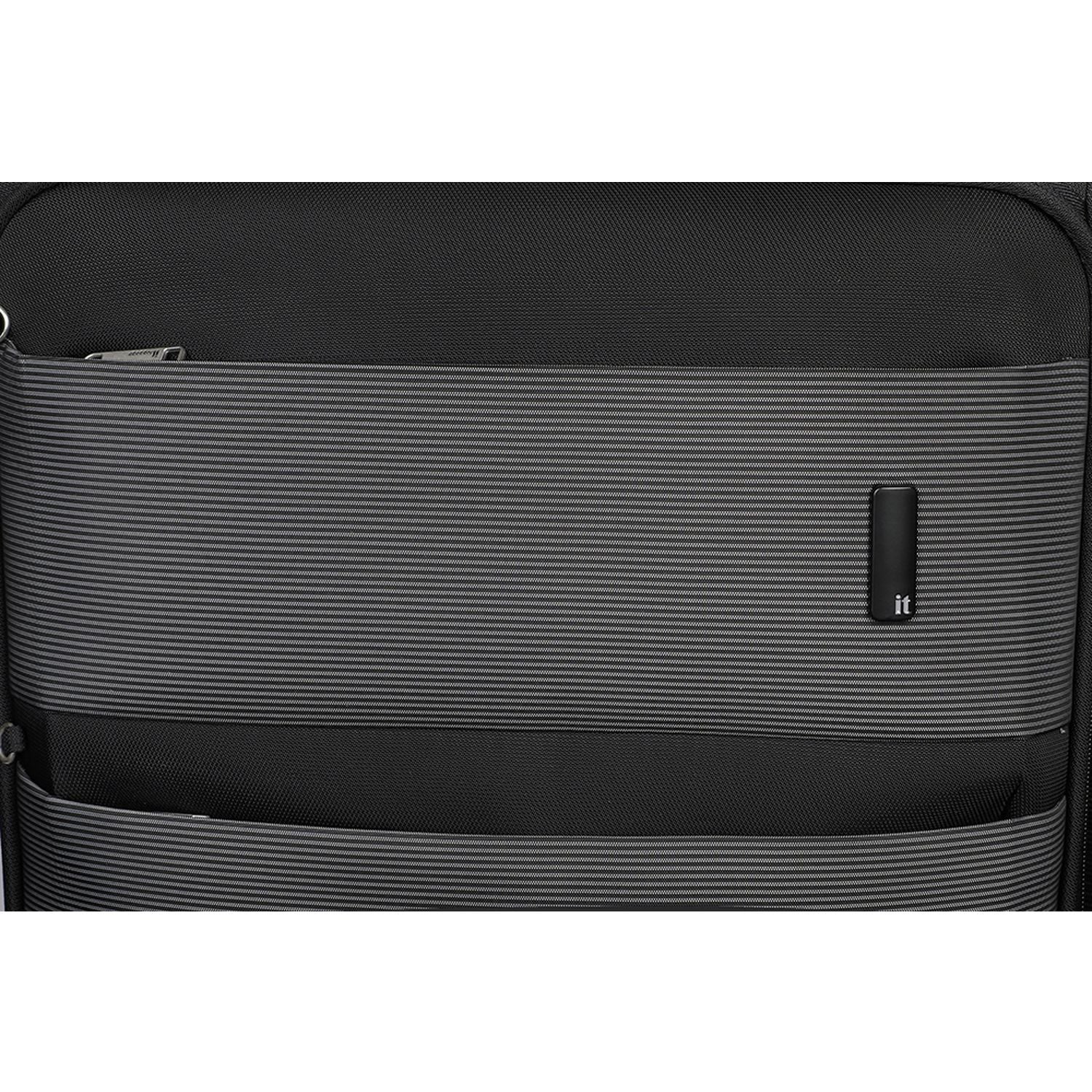 IT Luggage 8 wheel soft cabin suitcase 30 litre, UK version