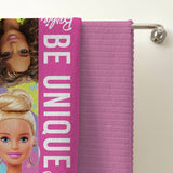 Barbie Be Unique bath towel multicoloured 70x140cm - British product