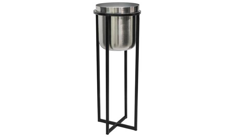 Ivyline Calla Planter Stand silver 58cm, UK version