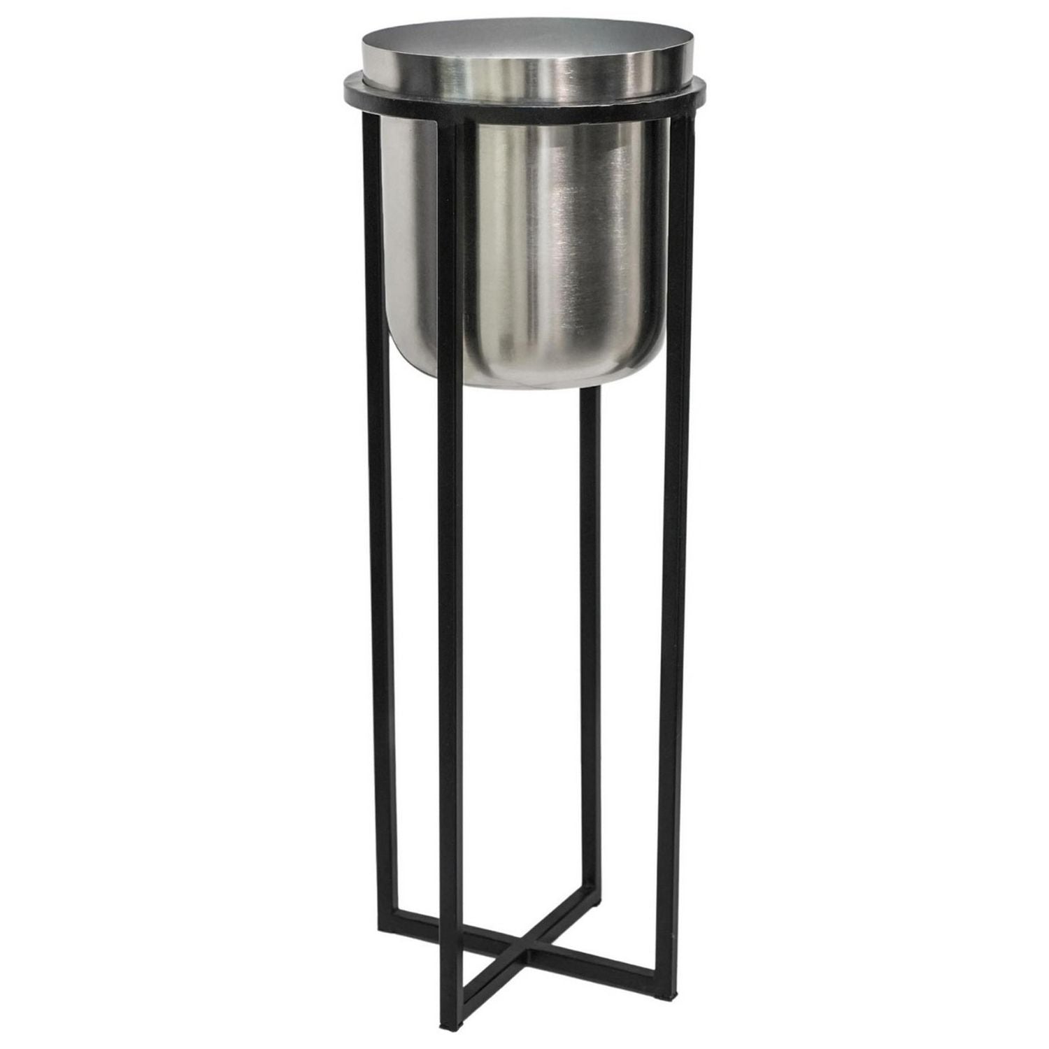 Ivyline Calla Planter Stand silver 58cm, UK version