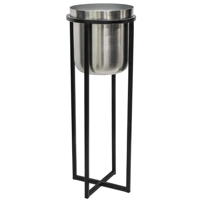 Argos Ivyline Calla Planter Stand Silver 58cm- Buy online at McGrocer