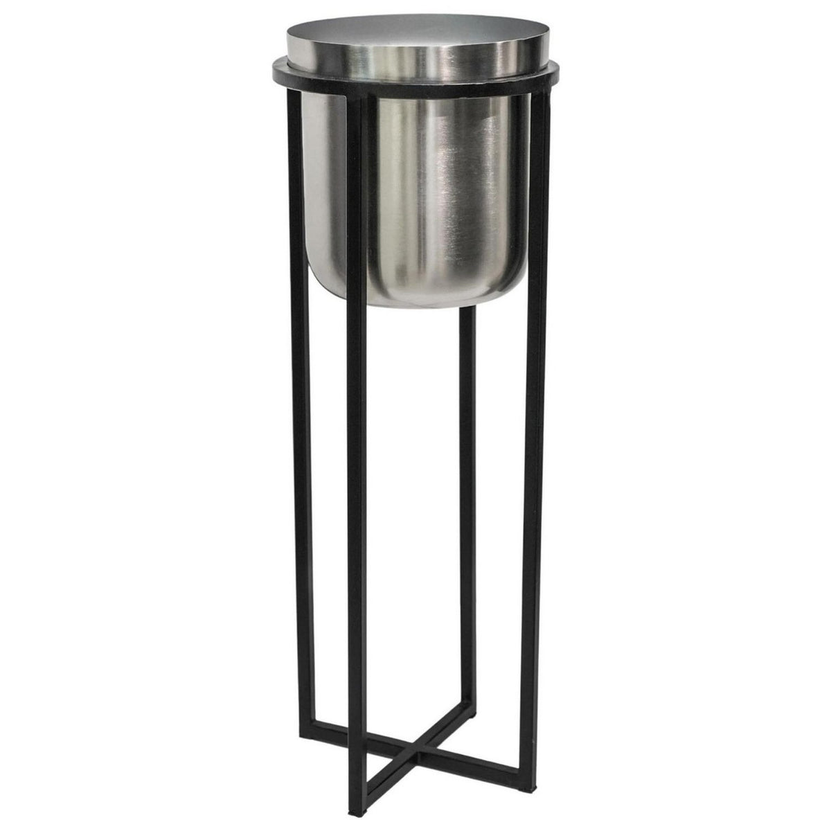 Ivyline Calla Planter Stand silver 58cm, UK version
