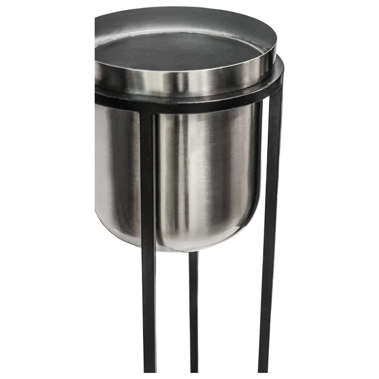 Ivyline Calla Planter Stand silver 58cm, UK version