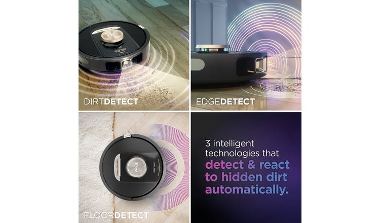 Shark PowerDetect Self-Empty Cordless Robot Vacuum Cleaner (British brand)