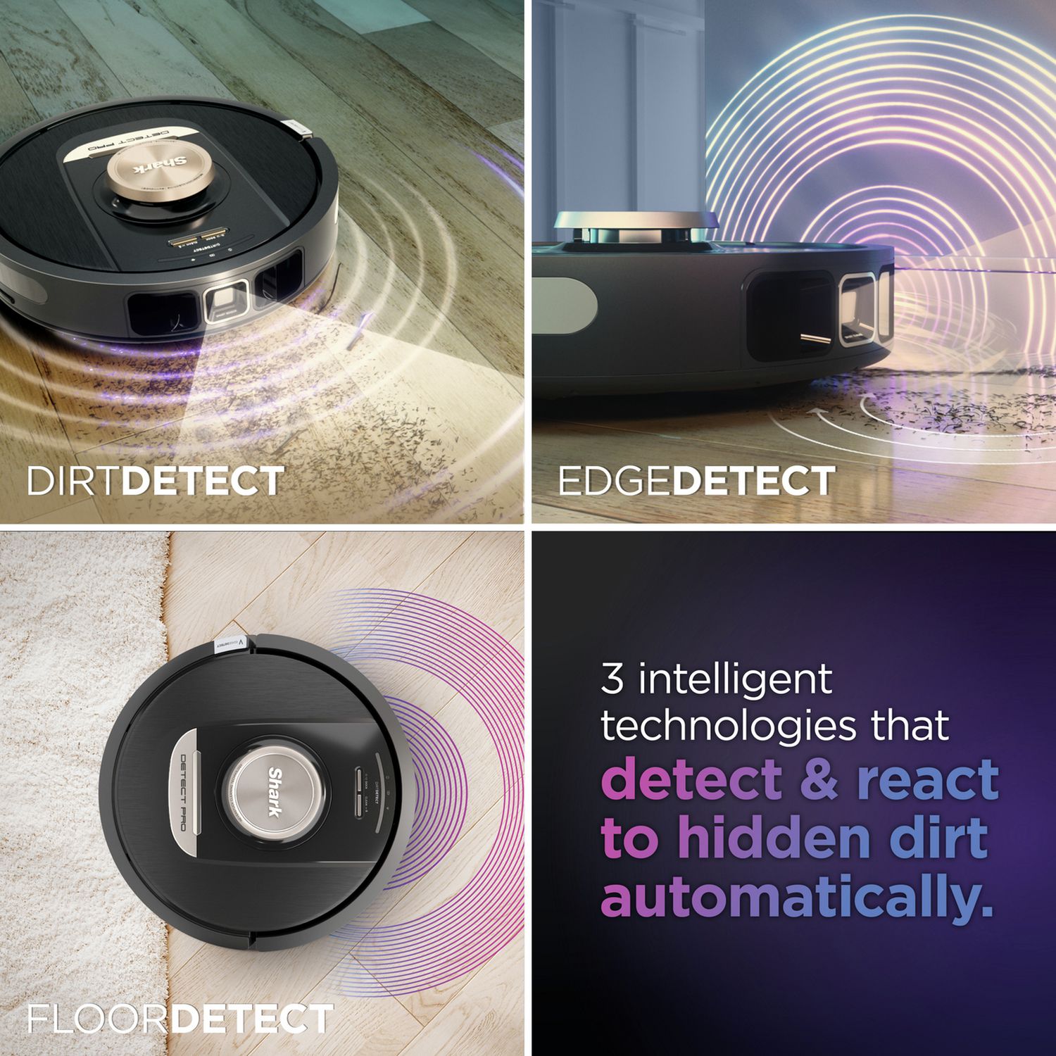 Shark PowerDetect Self-Empty Cordless Robot Vacuum Cleaner (British brand)