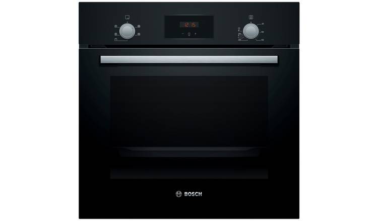Bosch HHF113BA0B 60cm black built-in electric oven - British product