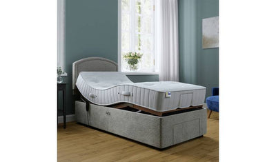 Argos Mibed Single Adjustable Drawer Bed with Mattress - Slate Adjustable Bed Frame- Buy online at McGrocer
