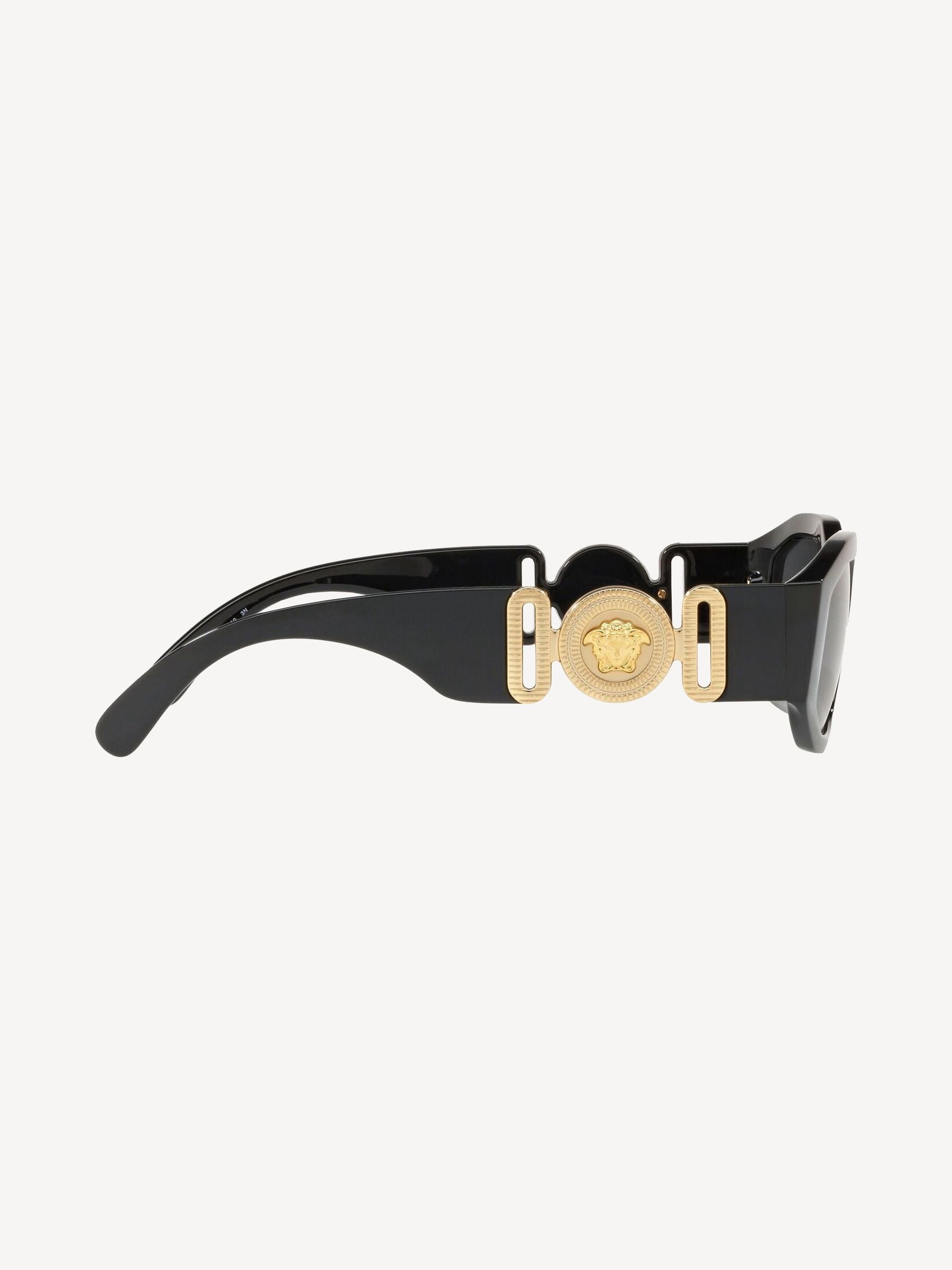 نظارات شمسية Versace Black Medusa Biggie (علامة تجارية بريطانية)