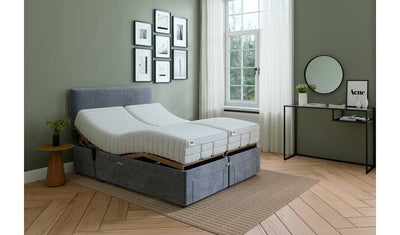 Argos Mibed Memory Superking Adjustable Drawer Bed and Mattress Grey Adjustable Bed Set- Buy online at McGrocer