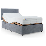 Mibed Small Double Adjustable Bed with Mattress, imported from the UK