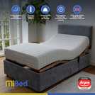 Mibed Small Double Adjustable Bed with Mattress, imported from the UK