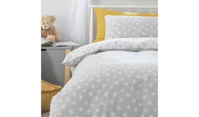 Argos Habitat Kids Reversible Star Grey Bedding Set - Toddler- Buy online at McGrocer