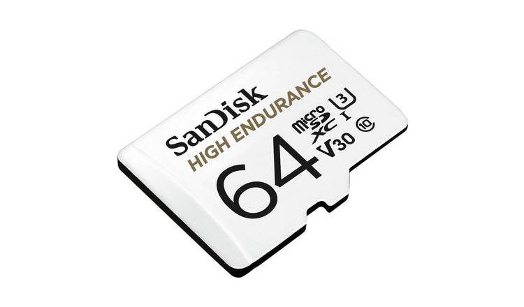 SanDisk microSD High Endurance 100MBs 64GB, imported from the UK