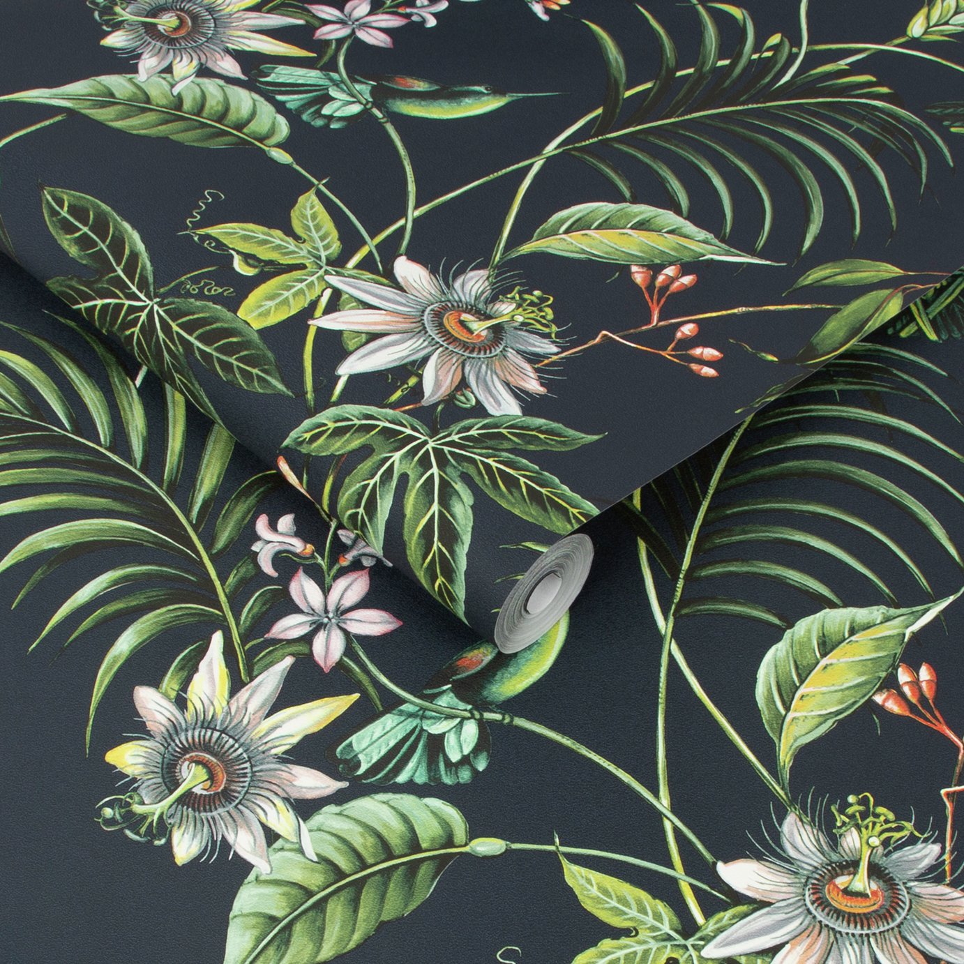 Superfresco Easy Adilah Dark Wallpaper Roll 10m x 52cm (British brand)