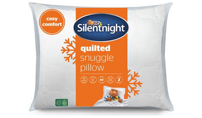 Argos Silentnight Quilted Snuggle Hollowfibre Soft Pillow Size L76 x W48cm- Buy online at McGrocer