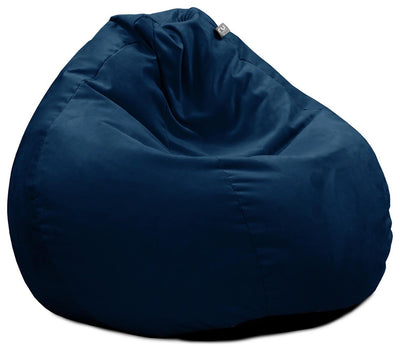 Argos Rucomfy Samt-Sitzsack Peacock Blue 4kg - Online bei McGrocer kaufen