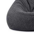 rucomfy Jumbo Bean Bag Slate Grey, imported from the UK