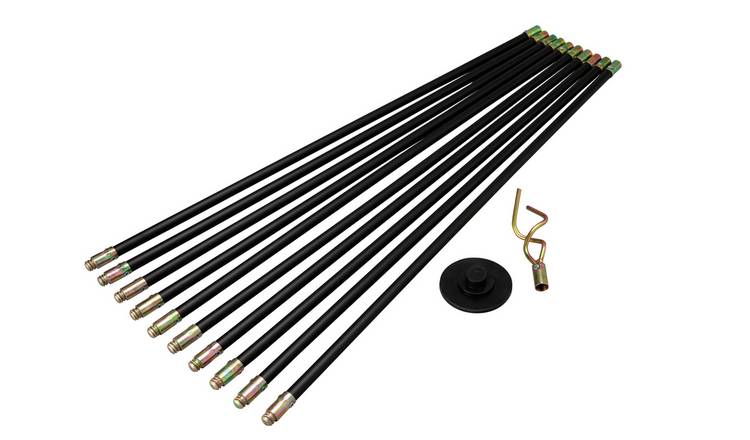WORKPRO 12 piece drain rod set, imported from the UK