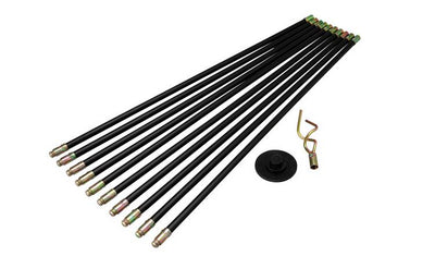 Argos WORKPRO 12 Piece Drain Rod Set- Buy online at McGrocer