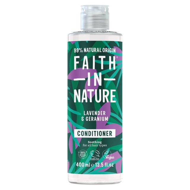 Faith in Nature Lavender & Geranium Conditioner   400ml GOODS M&S   