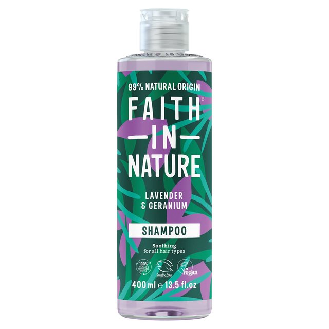 Faith in Nature Lavender & Geranium Shampoo   400ml