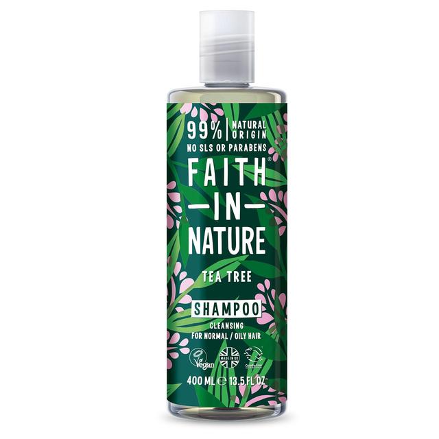 Faith in Nature Tea Tree Shampoo   400ml GOODS M&S   