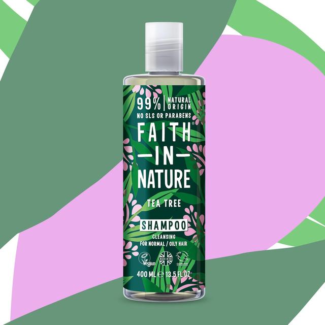 Faith in Nature Tea Tree Shampoo   400ml GOODS M&S   