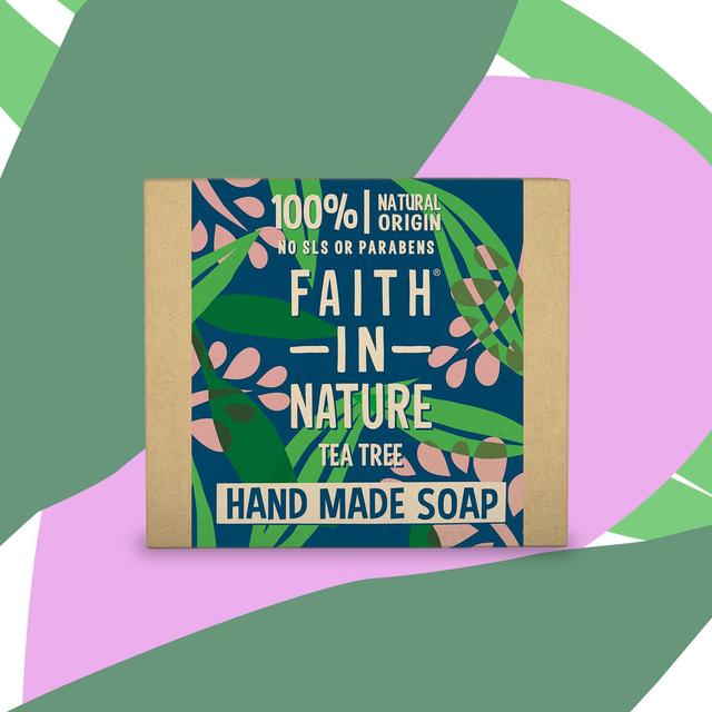 Faith in Nature Tea Tree Pure Hand Made Soap Bar   100g GOODS M&S   