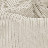 Rucomfy bean bag in Light Grey, 110x80x80cm, imported from the UK