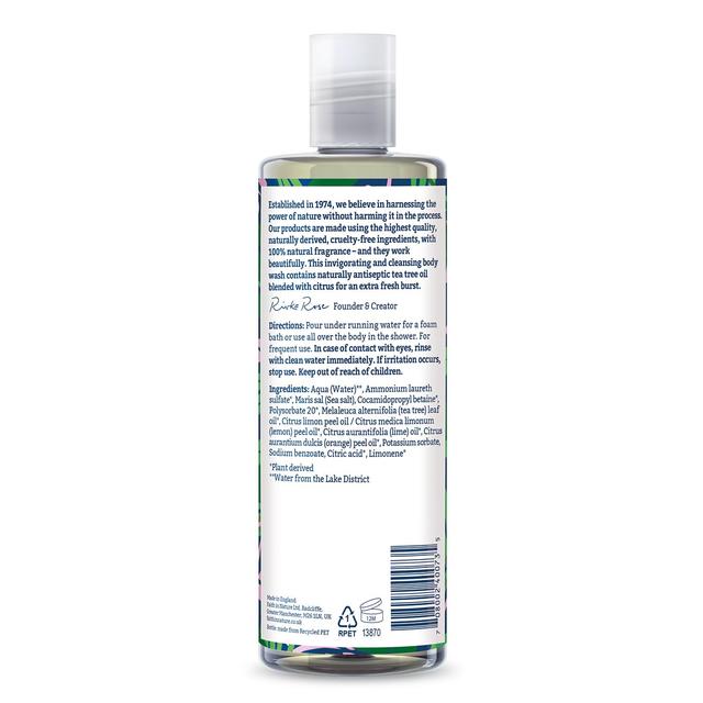 Faith in Nature Tea Tree Body Wash   400ml GOODS M&S   