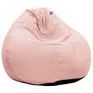 rucomfy blush pink bean bag 110x80x80cm, imported from the UK