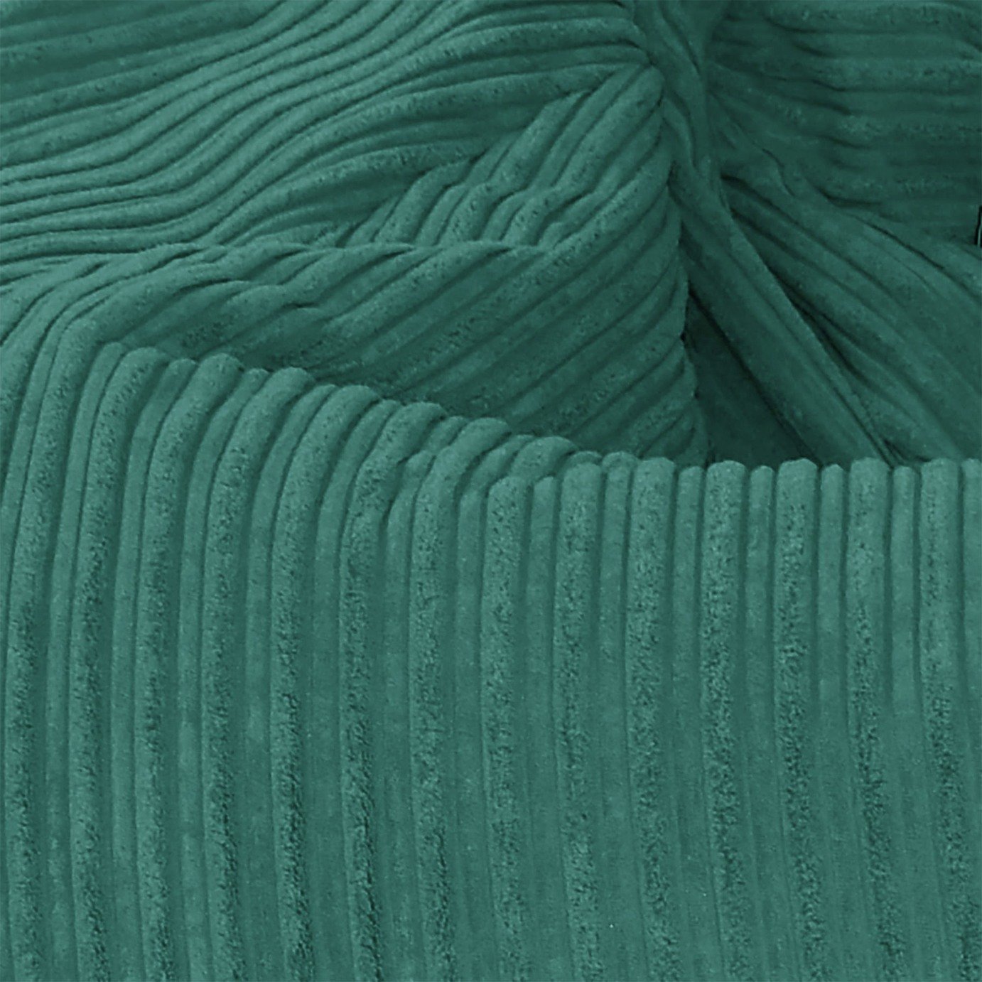rucomfy Large Teal Bean Bag Chair, imported from the UK